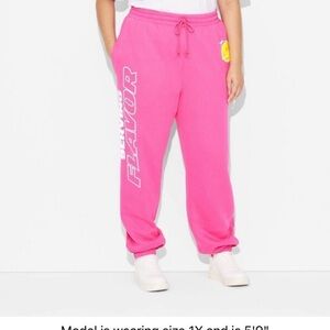 Pink Track Pants